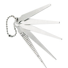2St Veelkleurige Rvs Aperture Gauge Voor Precieze Metingen En Gebruik