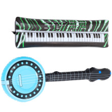 8Pcs Durable PVC Inflatable Music Instruments Assorted Colors for Kids