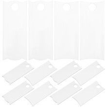 48Pcs Portable Acrylic Blank Name Plates Sublimation Tags for Tumblers
