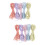 10 Pcs Elastic Thread Rubber Band Hair Rope 8