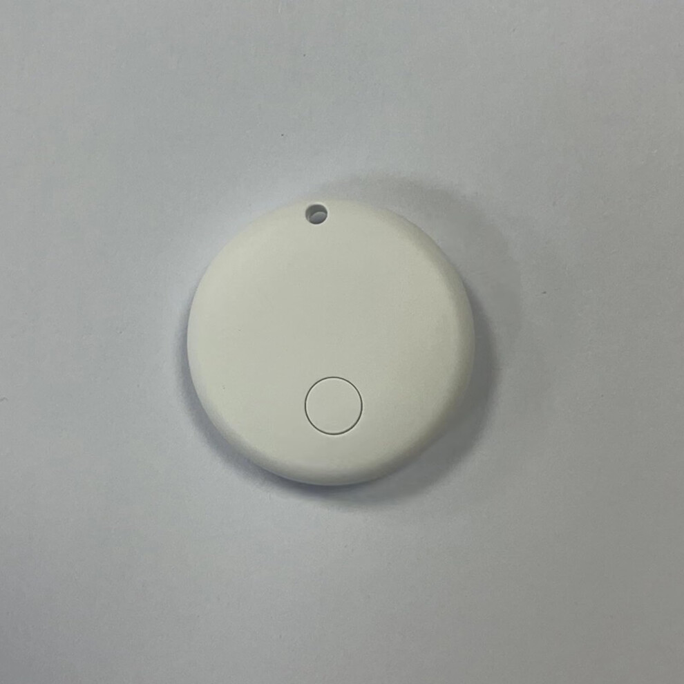 Bluetooth Tracker Tag For Fast Item Location, Androidonly, Compact Key And Bag Finder White 9455672844093