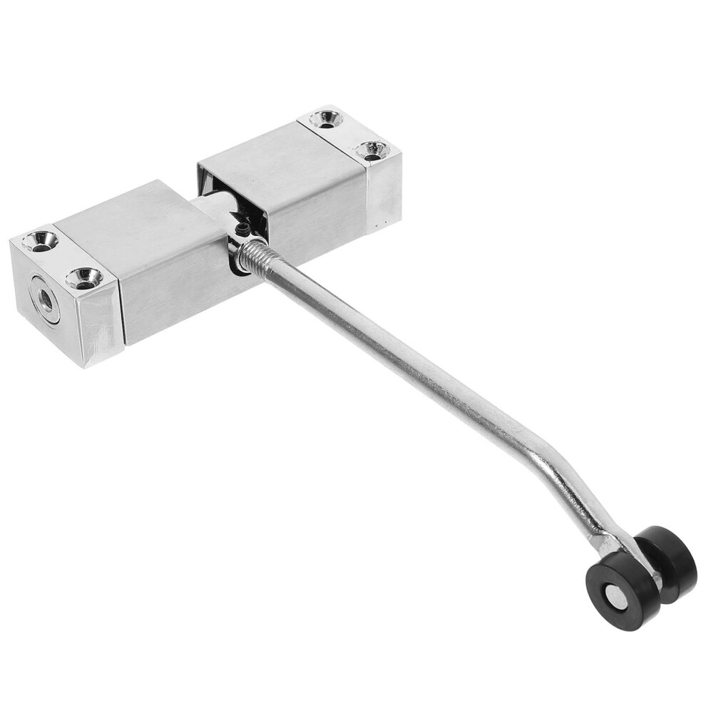 Stainless Steel Automatic Door Closer With Hidden Spring, Smooth Silent Operation For Home And Business 9070919976605
