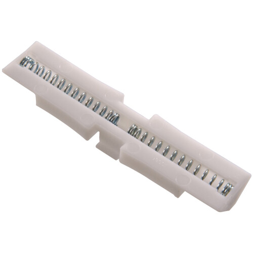 BiFold Door Guide White 851651 for Closet Folding Doors Smooth Glide Easy DIY Track Replacement
