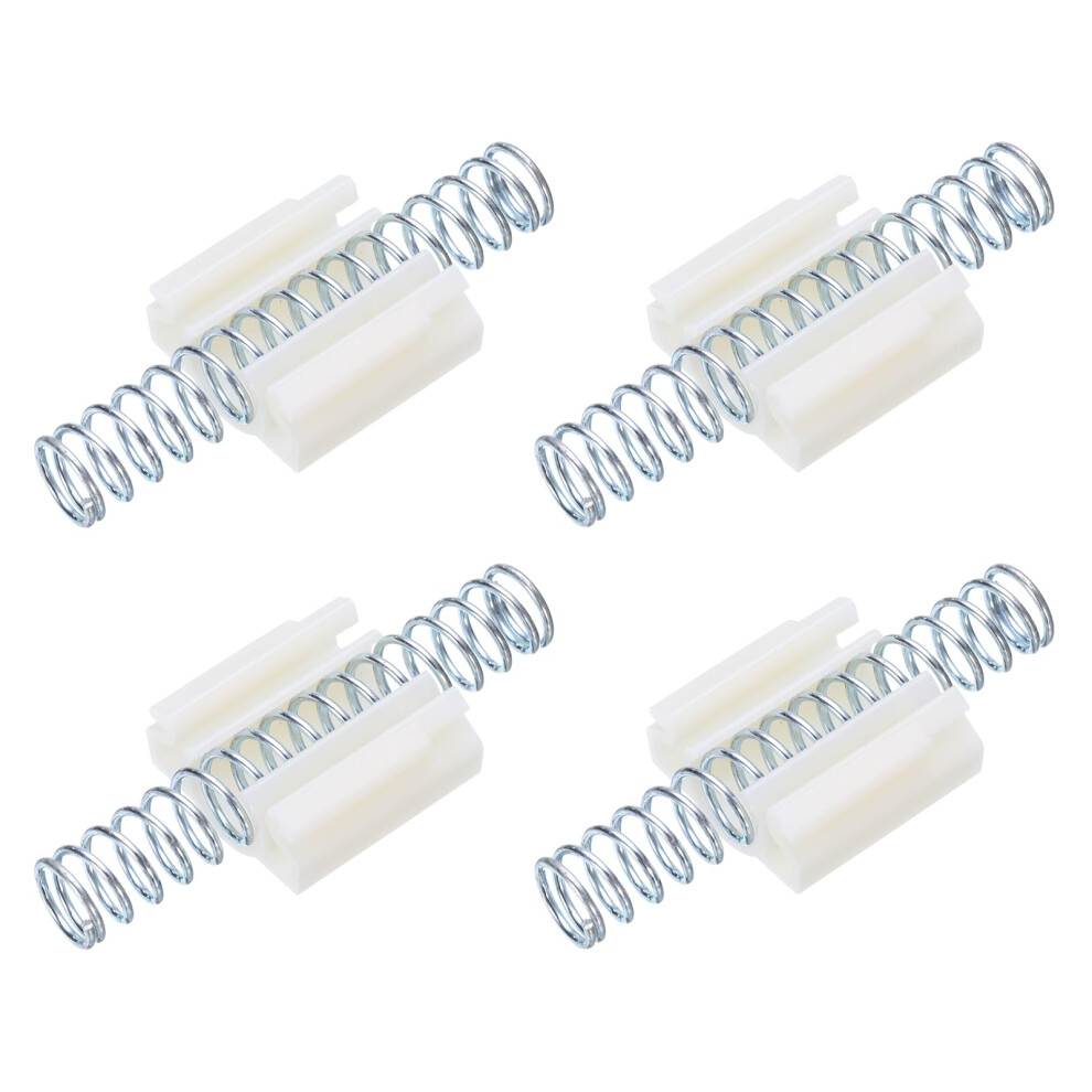 4Pcs Bifold Door Hardware Closet Door Kit With Steel Springs For Smooth Rustproof Operation 9174973496410