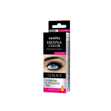 VENITA NATÜRLICHE Augenbrauen- und Wimpernfärbegel Schwarz