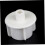 Roller Blind Clutch Kit 28mm with Bead Chain and White Roller Shade Bracket Set 3