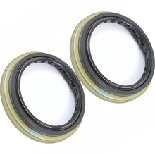 2X Front Inner Axle Wheel Seals for Toyota 4Runner Tacoma FJ Cruiser Lexus GX Leak Prevention OEM Fit