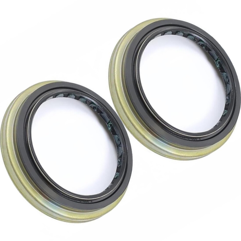 2X Front Inner Axle Wheel Seals For Toyota 4Runner Tacoma Fj Cruiser Lexus Gx Leak Prevention Oem Fit 9174973498094