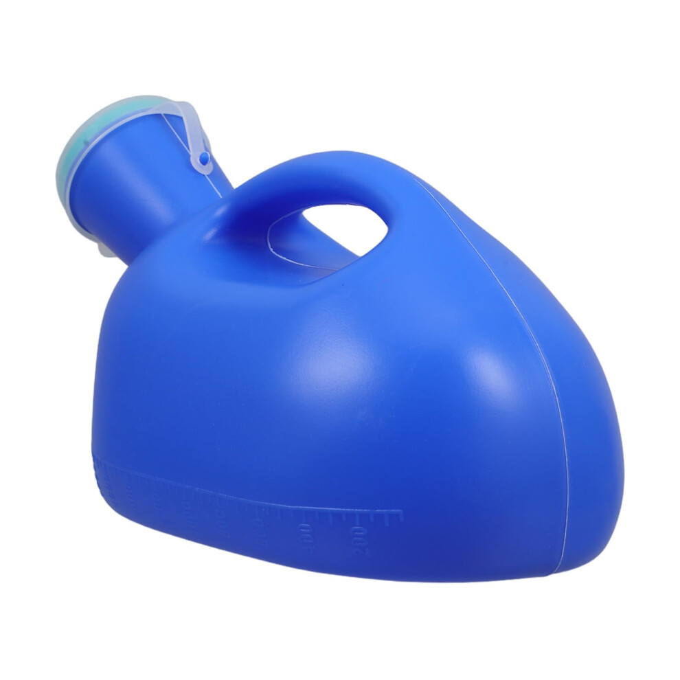 Portable Male Urinal with Lid Spill Proof Travel Bottle for Men Elderly and Hospital Bedside Use