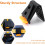 4 Pcs Tool Belt Clip Replacement for TOUCT Models, Heavy Duty Quick Attach Belt Connector 2