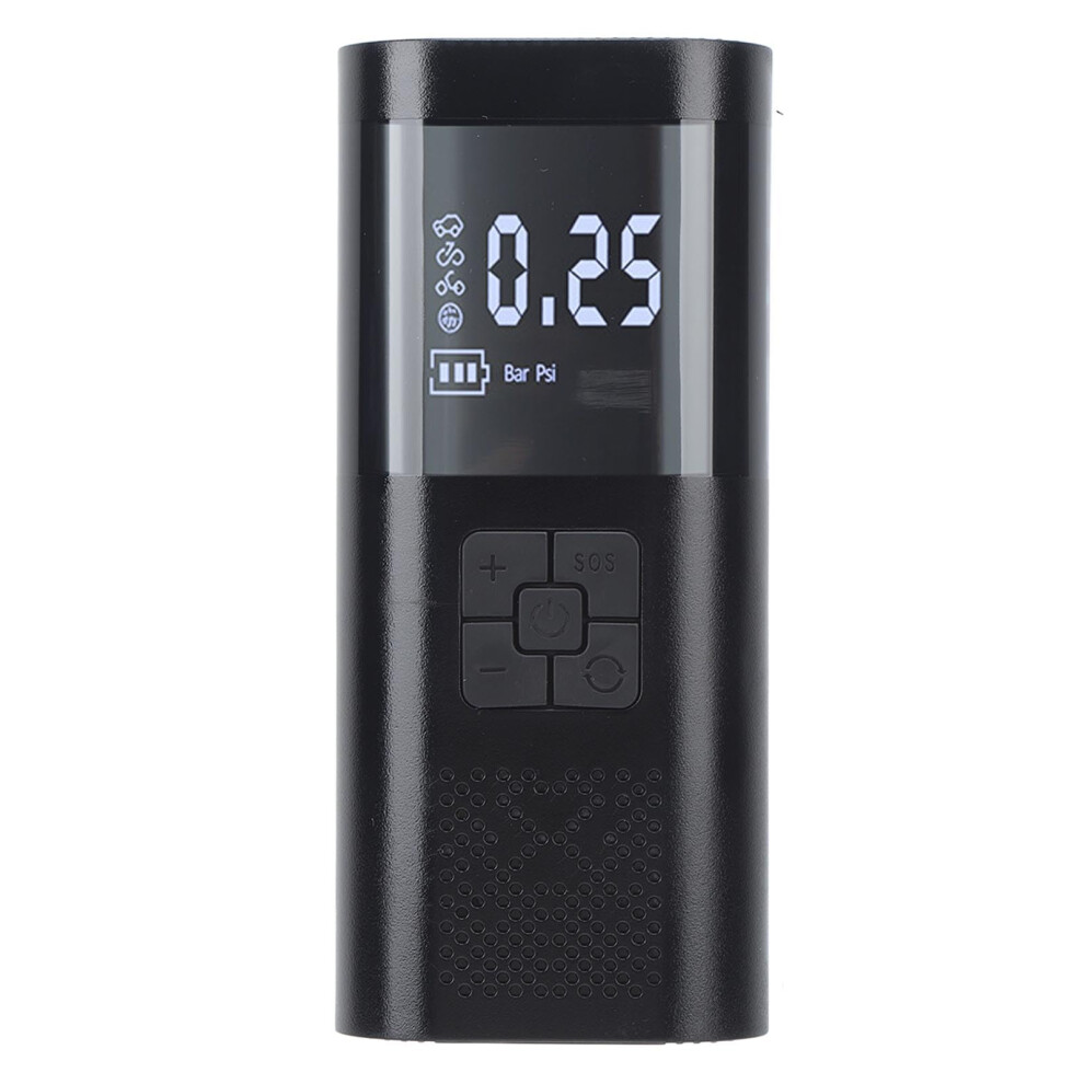 Portable Tire Inflator With Led Cordless Air Compressor With Automatic Pressure Shutoff For Cars And Bikes Light 9070919953491
