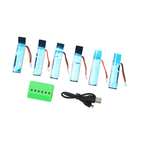 Μπαταρία λιθίου Rc3.7V520Mah Μπαταρία αντικατάστασης για αεροσκάφη τηλεχειρισμού με 1