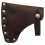Leather Hatchet Sheath Full Grain Axe Blade Cover with Belt Loop and Adjustable Buckle Red Brown 1