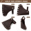 Leather Hatchet Sheath Full Grain Axe Blade Cover with Belt Loop and Adjustable Buckle Red Brown 3