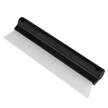 Car Window Squeegee Silicone Wiper with Ergonomic NonSlip Grip PaintSafe Edge Black