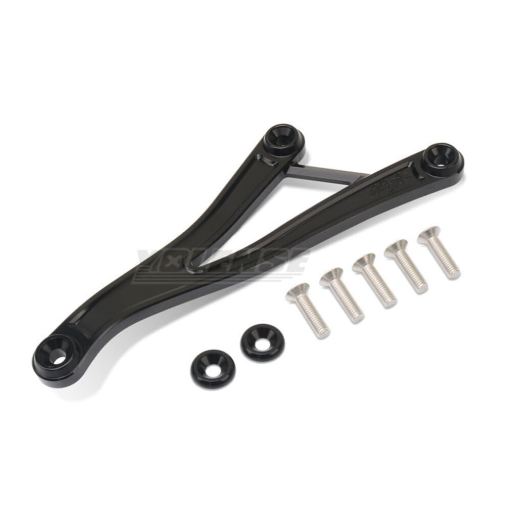Motorcycle Exhaust Hanger Bracket And Foot Peg Eliminator For Kawasaki Ninja Zx4r Zx4rr Zx25r Black 9070919979279