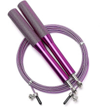 Jump Rope, Aluminum Alloy Handles Metal Bearing Jumping Ropes, Training Fitness Steel Wire Skipping Rope Adjustable Exercise Speed Jump Ropes for Men