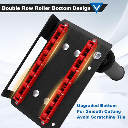 Tile Cutting Tool 45 Chamfering Angle Grinder Stand with Blades Gloves Adjustable Beveling Bracket 2