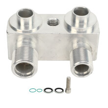 AC Compressor Adapter Metal Fitting for SX LS1 LeakProof OEM Fit with O Rings