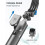 Selfie Stick Tripod 54 Inch Extendable with Wireless Bluetooth Remote and LED Light for iPhone Android 2