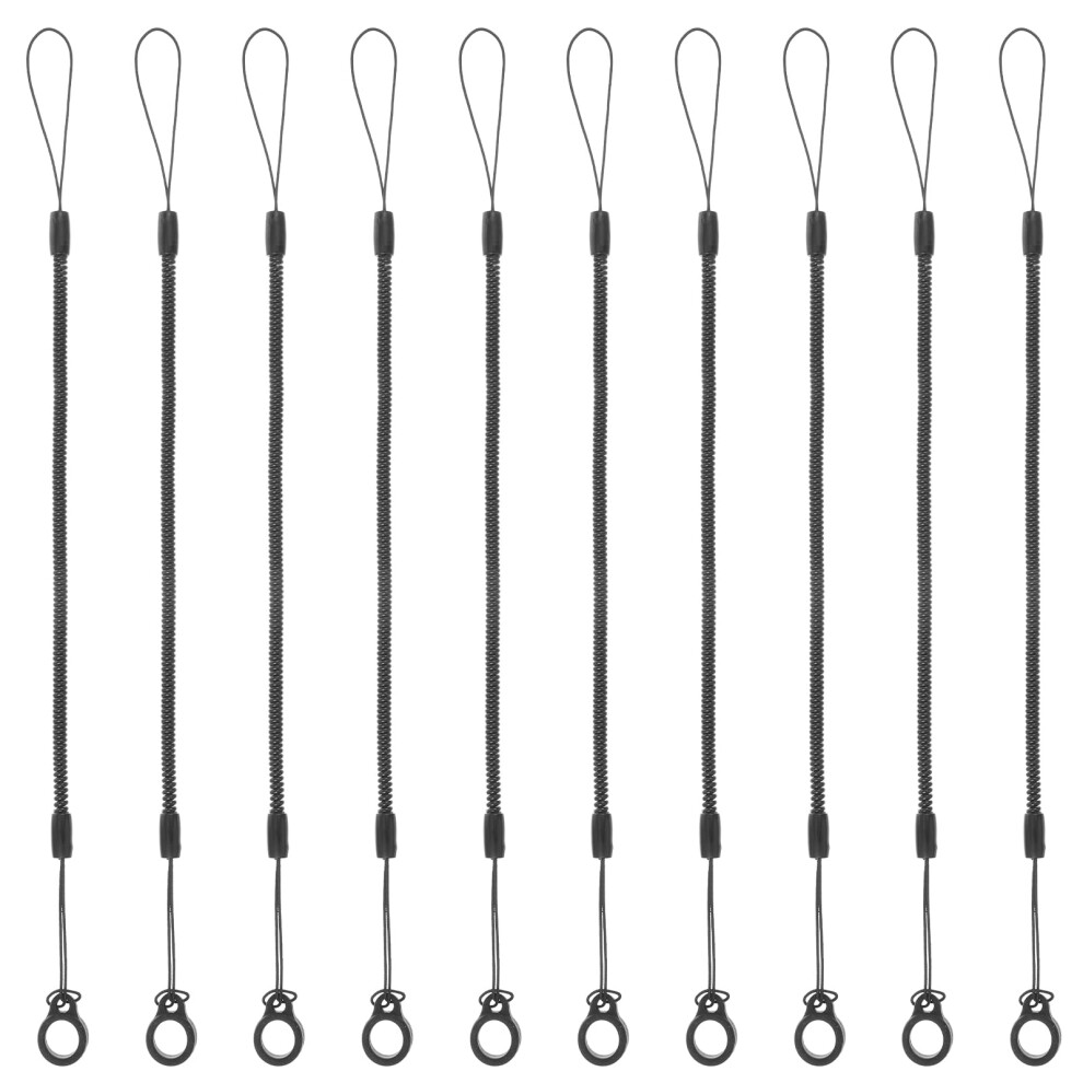 Stylus Pen Tether Lanyard 10Pcs Retractable Elastic Leash With Durable Silicone Ring For Tablet Stylus 9455672847117