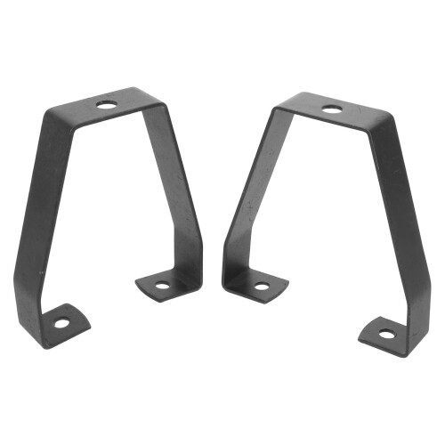 10Pcs Black Motorcycle Seat Back Support Bracket Ergonomic Iron Frame 1
