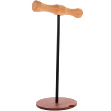 5Stk Headsethalter Holz Schwarz Multifunktional Für Büro