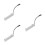 3Pcs LED Range Hood Light Bulbs Glass ABS Replacement 9