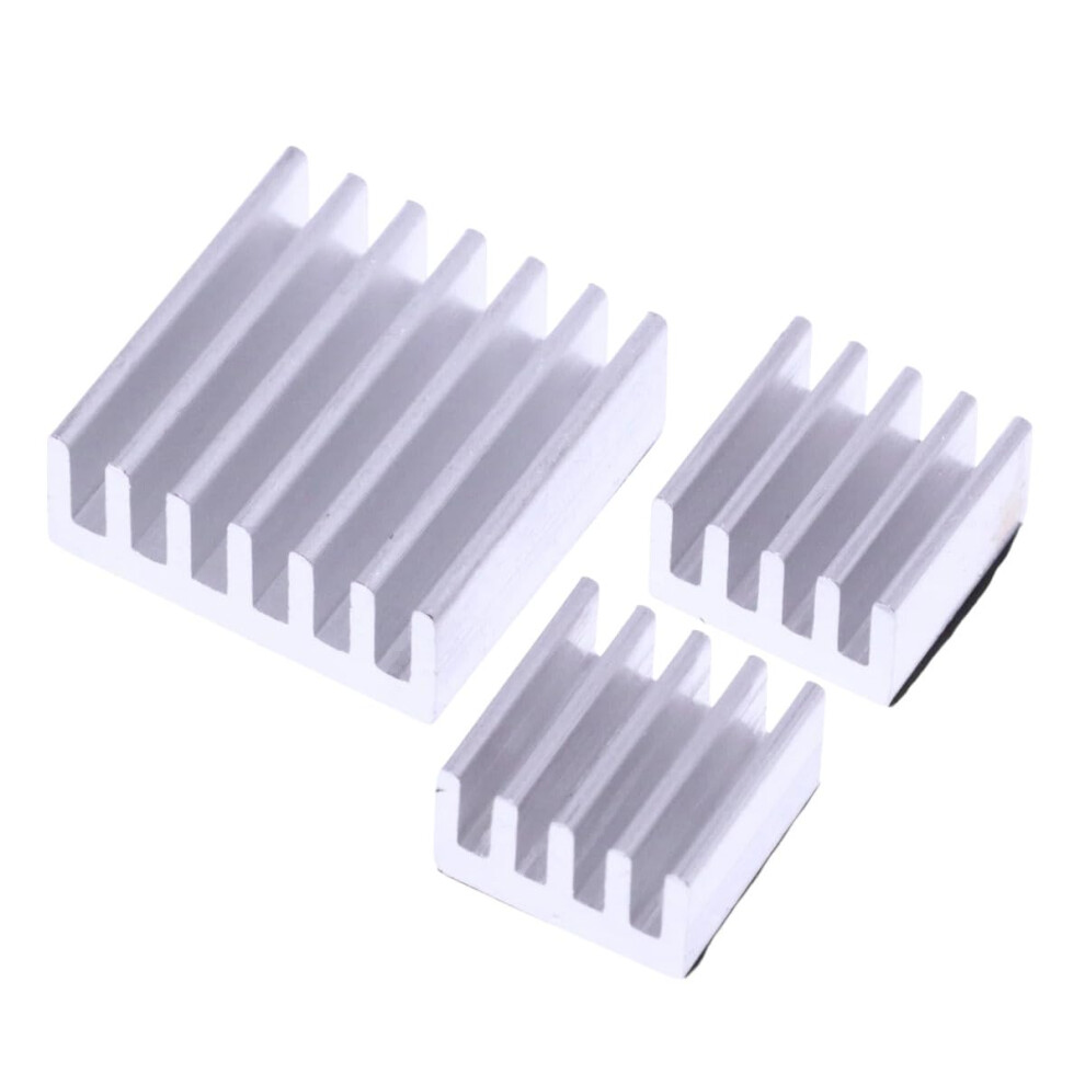 Heatsink Cooling Fan Kit 30Pcs Pure Aluminum Heat Sink Set Performance Cooling For Cpu Gpu 9053599174806
