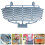 15Pièces Couvercles Panier Enfants Détachables Gris 11