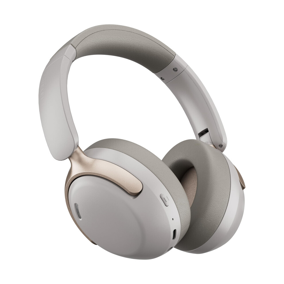 Wireless Noise Cancelling Headphones Bluetooth Over Ear With Mic 60H Playtime Deep Bass Grey 9053599175803