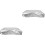 2Pcs Durable Silver Sandbox Cover with Drawstring Waterproof 5