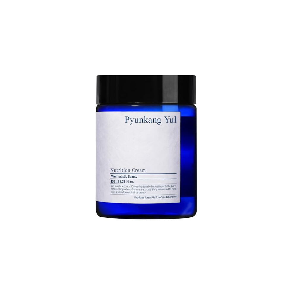 Pyunkang Yul Cream [Pky] Nutrition For Powerful Hydration With Minimal Ingredients, Face Moisturizer With Balanced Nourishment, Zero-Irritation,
