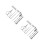 2Sets Silbernes Küchenwerkzeug Set Krabbenknacker Und Seafood Fork 4