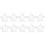 40Pcs Clear Plastic Balls Christmas Tree Ornaments Refillable Hanging 3