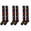3Paires Bas Élastiques Clown -Cuisse Pour Déguisement Et Danse 4