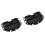2Pièces Support Réglable Noir Pour Atelier Stockage Efficace 5