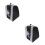 2Pcs Grey Ice Skate Storage Bag Practical Wear-Resistant Skate Pouch 4