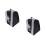 2Pcs Grey Ice Skate Storage Bag Practical Wear-Resistant Skate Pouch 8