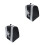 2Pcs Grey Ice Skate Storage Bag Practical Wear-Resistant Skate Pouch 9