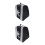 2Pcs Grey Ice Skate Storage Bag Practical Wear-Resistant Skate Pouch 10