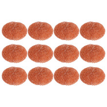 12Pièces Fil De Nettoyage Cuivre Pointe Soudure Durable Marron