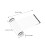 1 Set Racleur Pour Billets Et Pièces En Acier Inoxydable 2