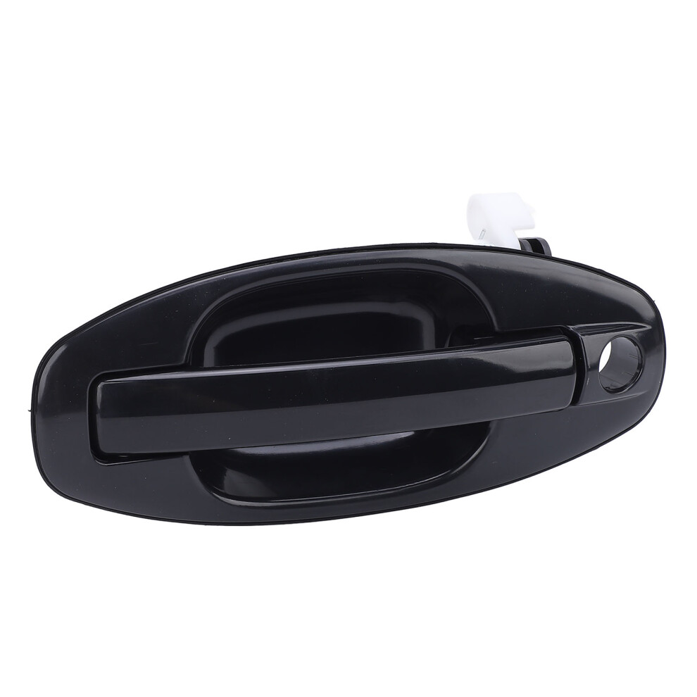 Exterior Door Handle For Santa Fe 2001-2006 Front Left Black 7651383393666