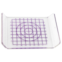 2Pcs Clear Plastic Clay Press Boards for Pottery Sculpture and DIY Art