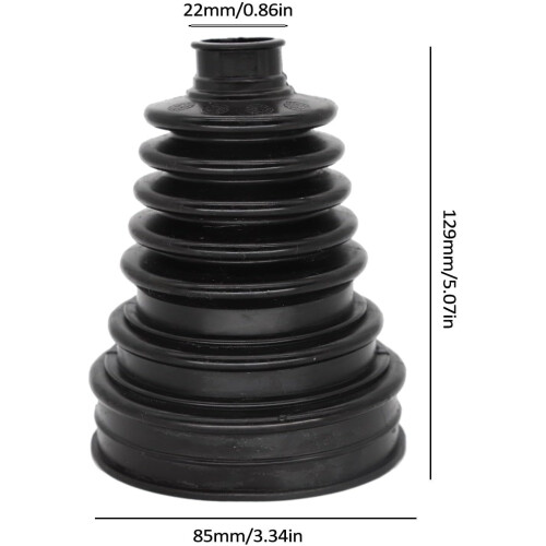 Universal Split CV Boot Replacement for Axle Shaft with Enhanced Wear Resistance and Dirt Shield 2