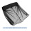 2Pcs Portable Black Polyester Glider Mesh Net for Outdoor Swing Chairs 10