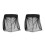 2Pcs Portable Black Polyester Glider Mesh Net for Outdoor Swing Chairs 8