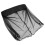 2Pcs Portable Black Polyester Glider Mesh Net for Outdoor Swing Chairs 2