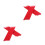 24Pcs Red Tailor Wax Crayons for Precise Fabric Marking Sewing Notions 8